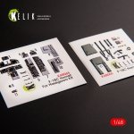 KELIK K48065 F-18C HORNET INTERIOR 3D DECALS FOR HASEGAWA KIT 1/48