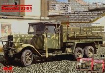 ICM 35466 Henschel 33D1, WWII German Army Truck (1:35)