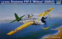 Trumpeter 02255 F4F-3 Wildcat early (1:32)