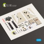 KELIK K72017 A-4C SKYHAWK INTERIOR 3D DECALS FOR FUJIMI/HOBBY 2000 KIT 1/72