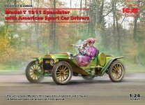 ICM 24026 Model T 1913 Speedster with American Sport Car Drivers 1/24