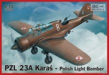 IBG 72505 PZL 23A Karaś Polish Light Bomber (1:72)