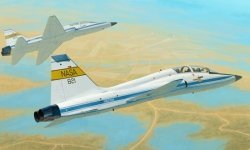 Trumpeter 02878 T-38C Talon NASA