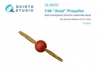 Quinta Studio QL48005 Axial Propeller (Eduard) 1/48