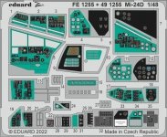 Eduard FE1255 Mi-24D TRUMPETER 1/48