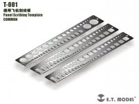 E.T. Model T-001 Panel Scribing Template ( szablon grawerski )