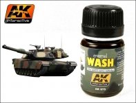AK Interactive AK075 Wash For Nato Tanks 35ml