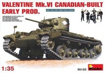 MiniArt 35123 Valentine Mk. VI early production (Canadian Build) (1:35)