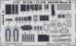 Eduard 73546 AH-64D Block II ACADEMY 1/72