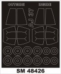 Montex SM48426 AJ-37 VIGGEN SPECIAL HOBBY