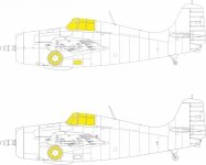 Eduard EX878 F4F-3 TFace EDUARD 1/48