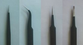 Trumpeter 09957 Tweezers Set zestaw pęset 4szt