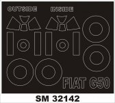 Montex SM32142 FIAT G.50 SPECIAL HOBBY