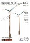 RT-Diorama 35719 Soviet Light Poles Set No.2 1/35