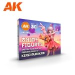 AK Interactive AK11765 SIGNATURE SET – KEIGO MURAKAMI PERSONAL MIXES – ANIME FIGURES PAINT SET 18x17 ml