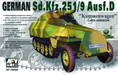 AFV Club 35068 Sd.Kfz. 251/9 ausf.D Late (1:35)