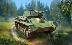 Zvezda 6295 T-80 World War II 1/100
