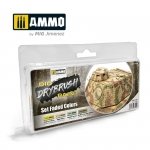 Ammo of Mig 7306 DRYBRUSH Set Faded Colors 4x40ml