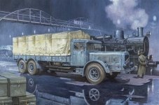 Roden 822 VOMAG 8LR LKW WWII German Heavy Truck 1/35