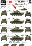 Star Decals 35-908 British Comets in Europe 1/35