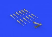 Eduard 672132 B-17G guns AIRFIX 1/72