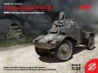 ICM 35374 Panzerspahwagen P 204 (f) WWII German Armoured Vehicle