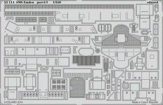 Eduard 53114 SMS Emden part 1 REVELL 1/350