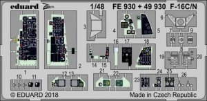 Eduard FE930 F-16C/ N TAMIYA 1/48