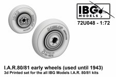 IBG 72U048 I.A.R. 80/81 Early Wheels (used until 1943) 1/72