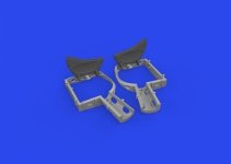 Eduard 648954 Bf 109K-4 wheel bays PRINT EDUARD 1/48
