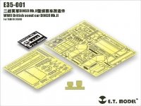 E.T. Model E35-001 WWII British scout car DINGO Mk.II For TAMIYA 35018 1/35