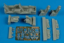 Aires 7256 F-16I Sufa cockpit set 1/72 Hasegawa
