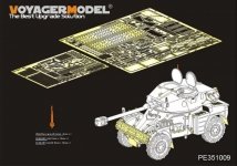 Voyager Model PE351009 French Panhard AML-90 1961-Present Amored Vehicle Basic Tiger 4635 1/35