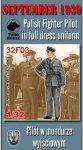 ToRo Model 32F03 Wrzesień 1939 - Pilot w Mundurze Wyjściowym / September 1939 - Polish Fighter Pilot in full dress uniform 1/32