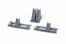 Eduard 6481012 B-26B bomb racks PRINT ICM 1/48