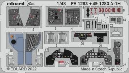 Eduard FE1283 A-1H TAMIYA 1/48