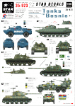 Star Decals 35-923 Tanks in Bosnia #1. Serb, Croatian and Muslim tanks during the war 1/35