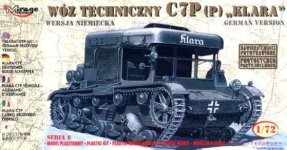 Mirage Hobby 72892 Wóz techniczny C7P (p) Klara wersja niemiecka (1:72)