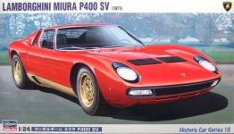 Hasegawa HC13 Lamborghini Miura P400 SV (1:24)