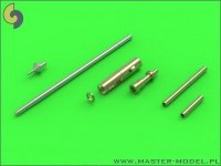 Master AM-32-068 MiG-15 & MiG-15bis - gun barrels set, antenna base & Pitot Tube (1:32)