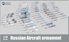 Kitty Hawk 80151 Russian Aircraft Armament 1:48
