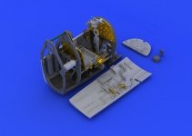Eduard 648199 Spitfire Mk. VIII cockpit 1/48 (EDUARD)