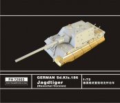 FlyHawk Model FH72003 German Sd.Kfz. 186 Jagdtiger (Henschel Version) (for Trumpeter 07293) 1/72