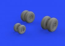 Eduard 672230 Shackleton MR.3 wheels 1/72 REVELL