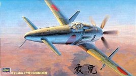 Hasegawa JT22 Kyushu J7W1 Shiden (1:48)