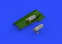 Eduard 648410 Bf 109G tropical filter TAMIYA 1/48