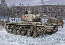 Hobby Boss 84814 Russian KV-1 Model 1942 (1:48)