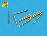 Aber 1:700L-26 Set of 9 pcs 203 mm barrels for New Orleans type 1/700