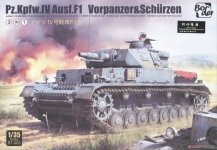 Border Model BT-003 Pz.Kpfw.IV Ausf.F1 1/35