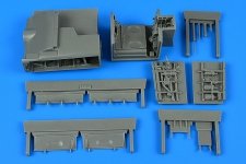 Aires 4825 Sea Harrier FRS.1/FA.2 wheel bay 1/48 KINETIC